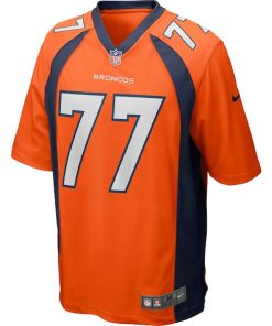 Alternative view of Lyle Alzado Denver Broncos Nike Game Retired Player Jersey - Orange
