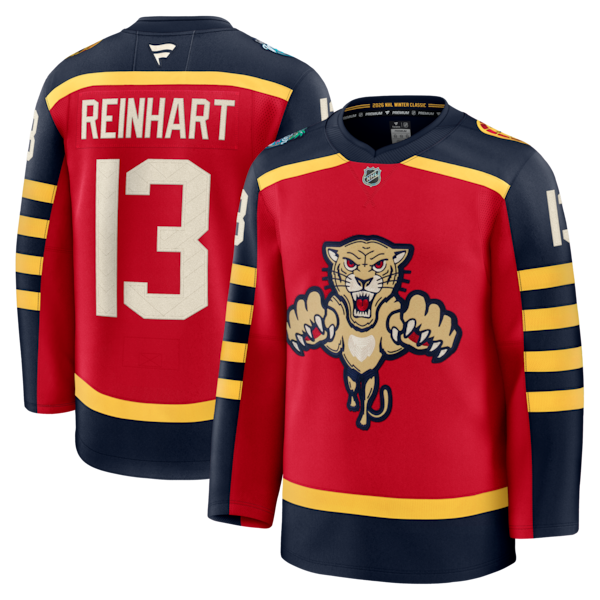 Sam Reinhart Florida Panthers 2026 NHL Winter Classic Premium Jersey - Red