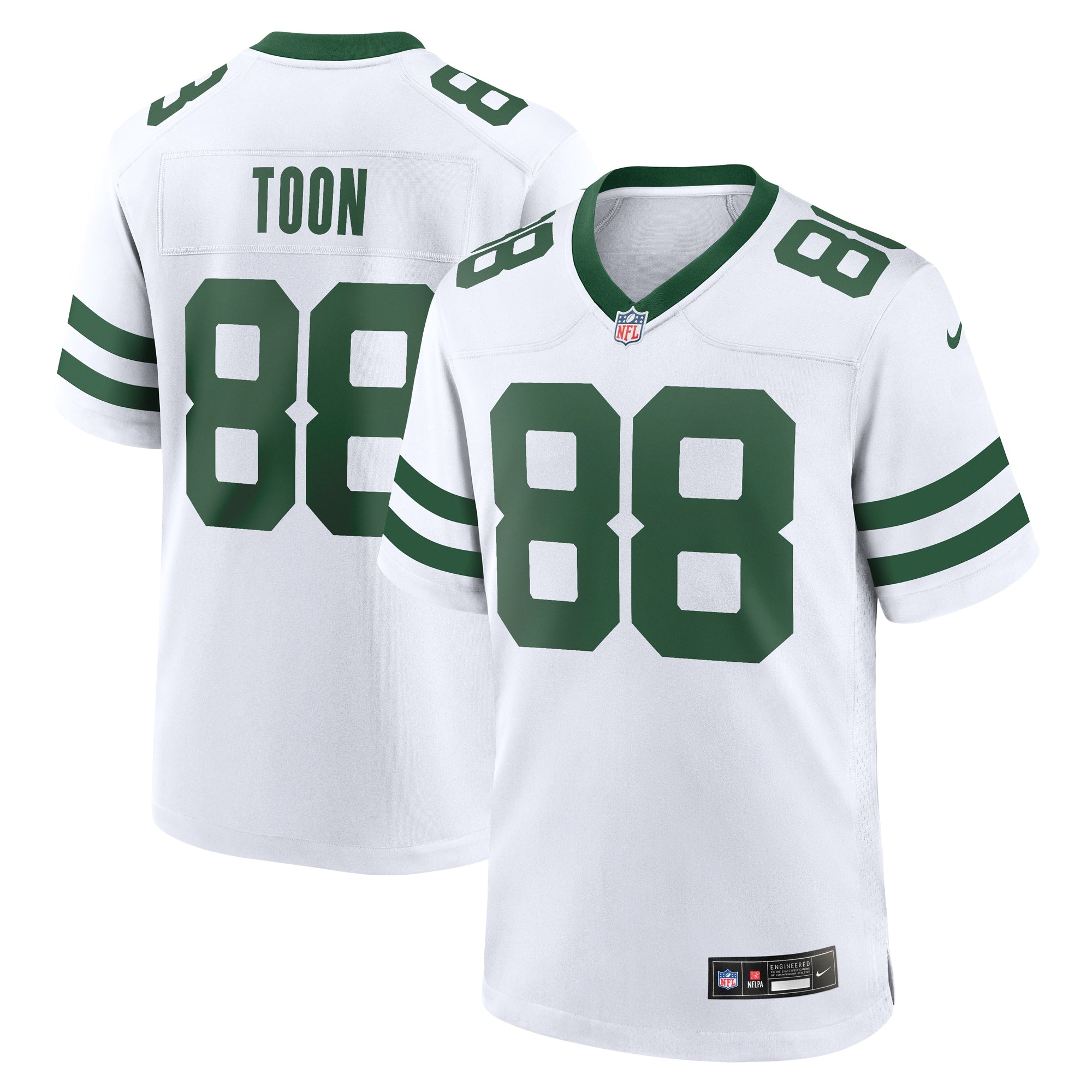 Al Toon New York Jets Nike Game Retired Player Jersey - Gotham Green/White - Image 10