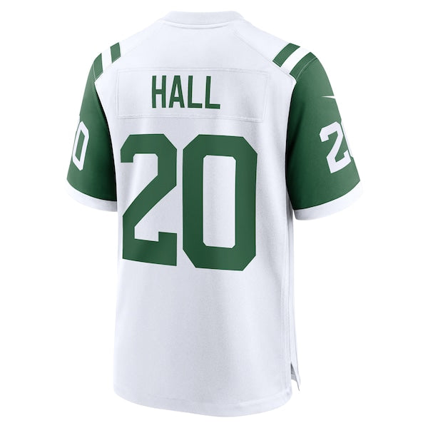Breece Hall New York Jets Nike Classic Alternate Game Jersey - White - Image 3