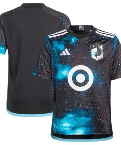 Minnesota United FC adidas Youth 2024 Starry Night Replica Jersey - Black