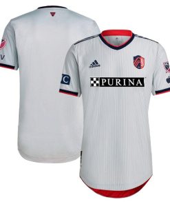 St. Louis City SC adidas 2024 The Spirit Kit Authentic Jersey - Gray