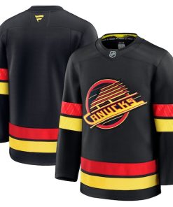 Vancouver Canucks  Alternate Premium Jersey - Black/Blue/White