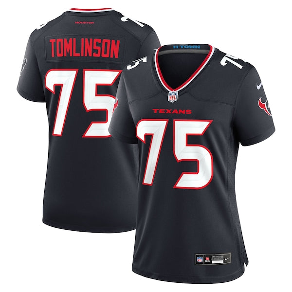 Laken Tomlinson Houston Texans Nike Women's Team Game Jersey - Navy