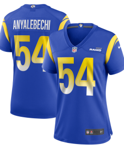 Kelechi Anyalebechi Los Angeles Rams Nike Women's  Game Jersey - Royal
