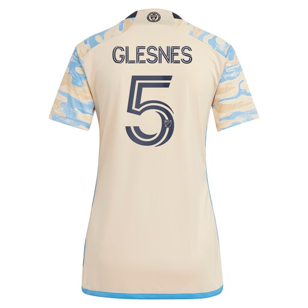 Jakob Glesnes Philadelphia Union adidas Women's 2024 For Philly Replica Jersey - - Image 3