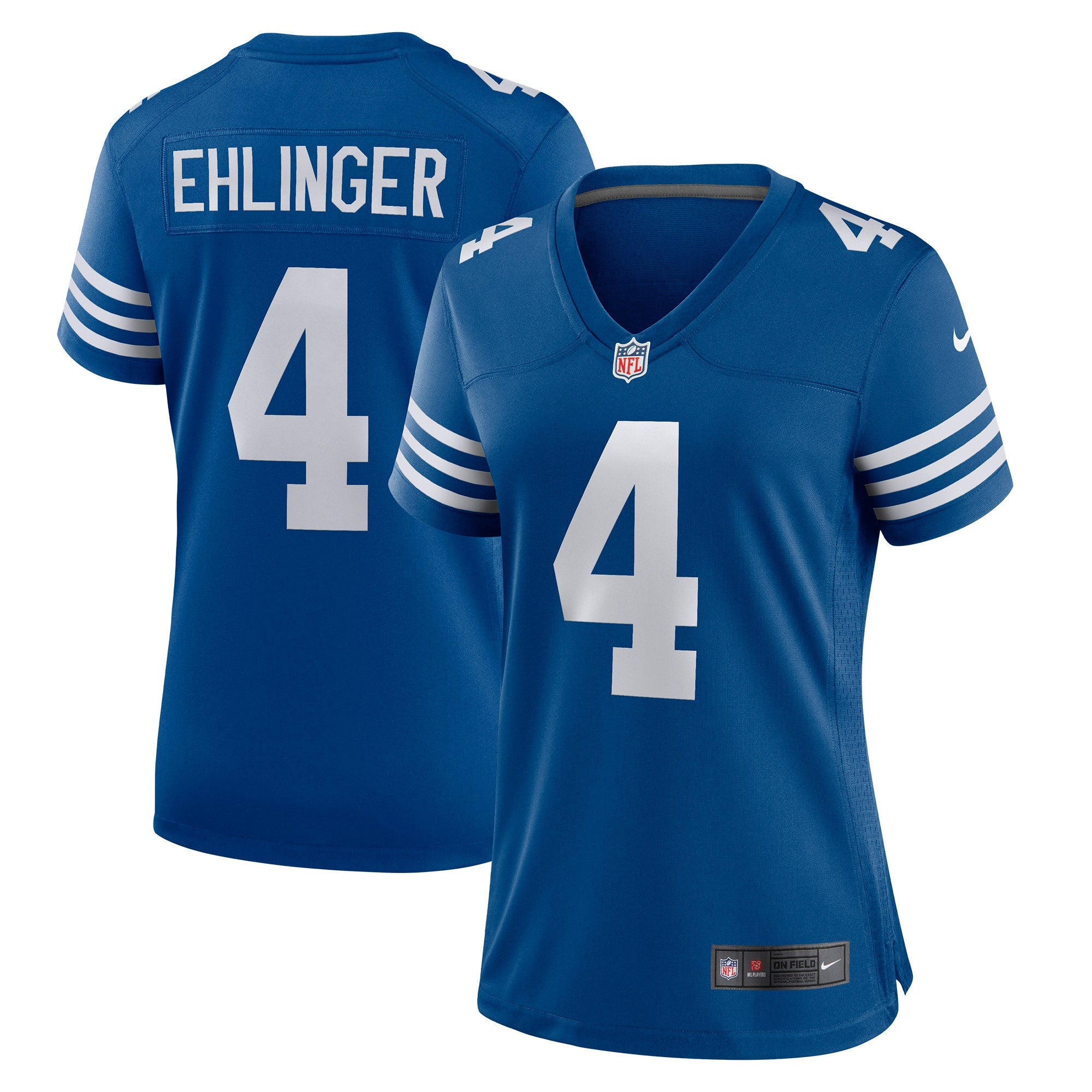 Sam Ehlinger Indianapolis Colts Nike Women's Game Jersey - Royal/Blue - Image 6