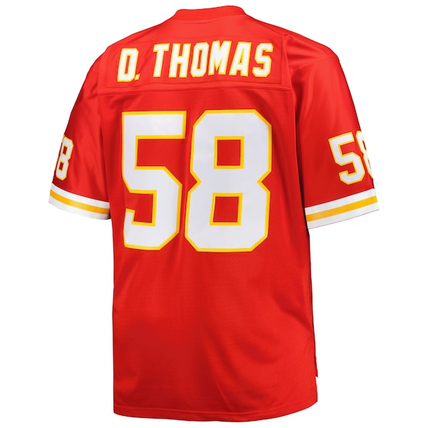 Derrick Thomas Kansas City Chiefs Big & Tall 1994 Retired Player Replica Jersey - Red - Image 3