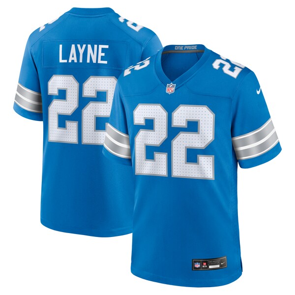 Bobby Layne Detroit Lions Nike Retired Player Game Jersey - Blue