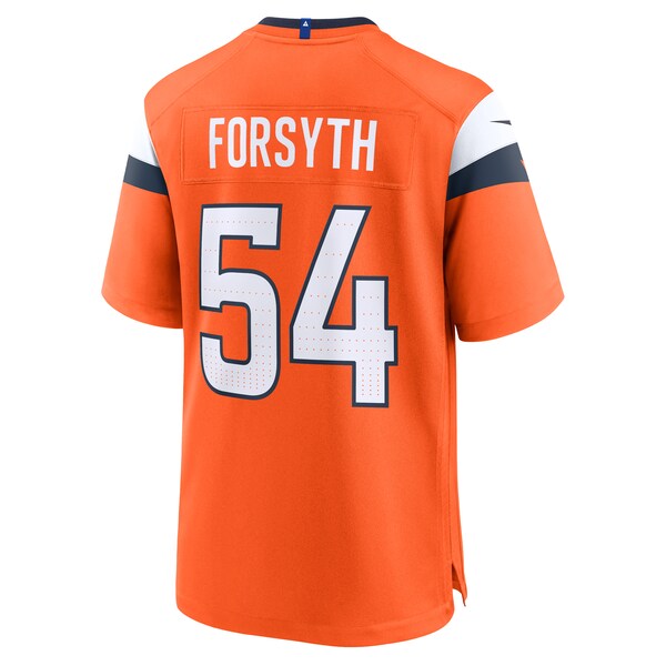 Alex Forsyth Denver Broncos Nike Team Game Jersey - Orange - Image 4