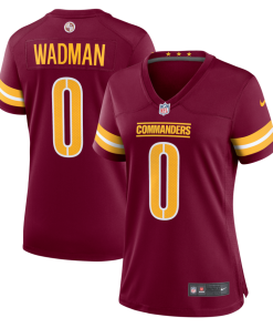 Colby Wadman Washington Commanders Nike Women's  Game Jersey - Burgundy