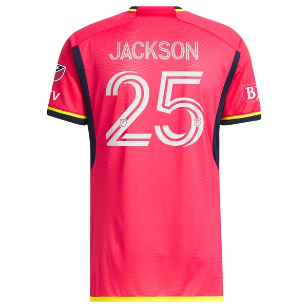 Aziel Jackson St. Louis City SC adidas 2024 The Spirit Kit Authentic Player Jersey - Red - Image 3