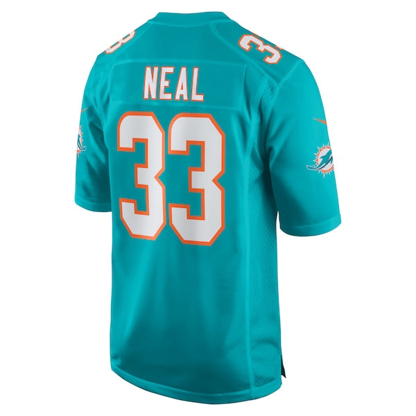 Siran Neal Miami Dolphins Nike Game Jersey - Aqua - Image 3