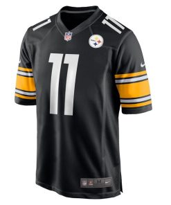 Alternative view of Van Jefferson Pittsburgh Steelers Nike  Game Jersey -  Black
