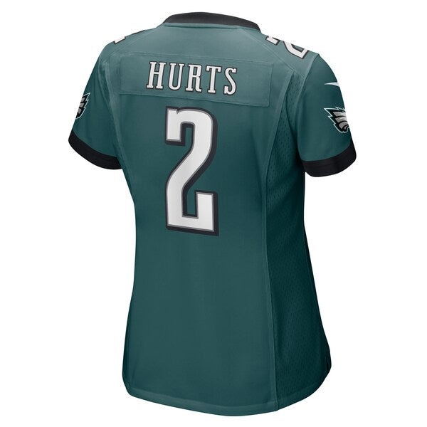 Jalen Hurts Philadelphia Eagles Nike Women's Game Jersey - Midnight Green - Image 3