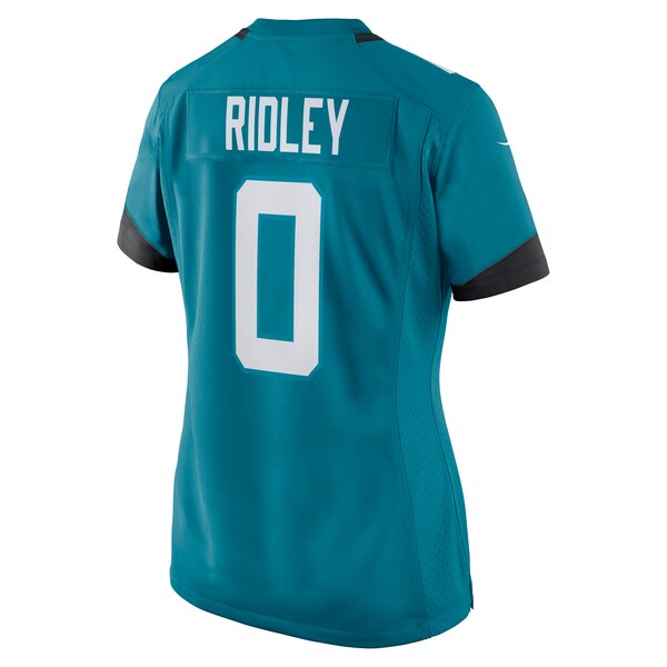 Calvin Ridley Jacksonville Jaguars Nike Women's Game Player Jersey - Teal/Black - Image 4