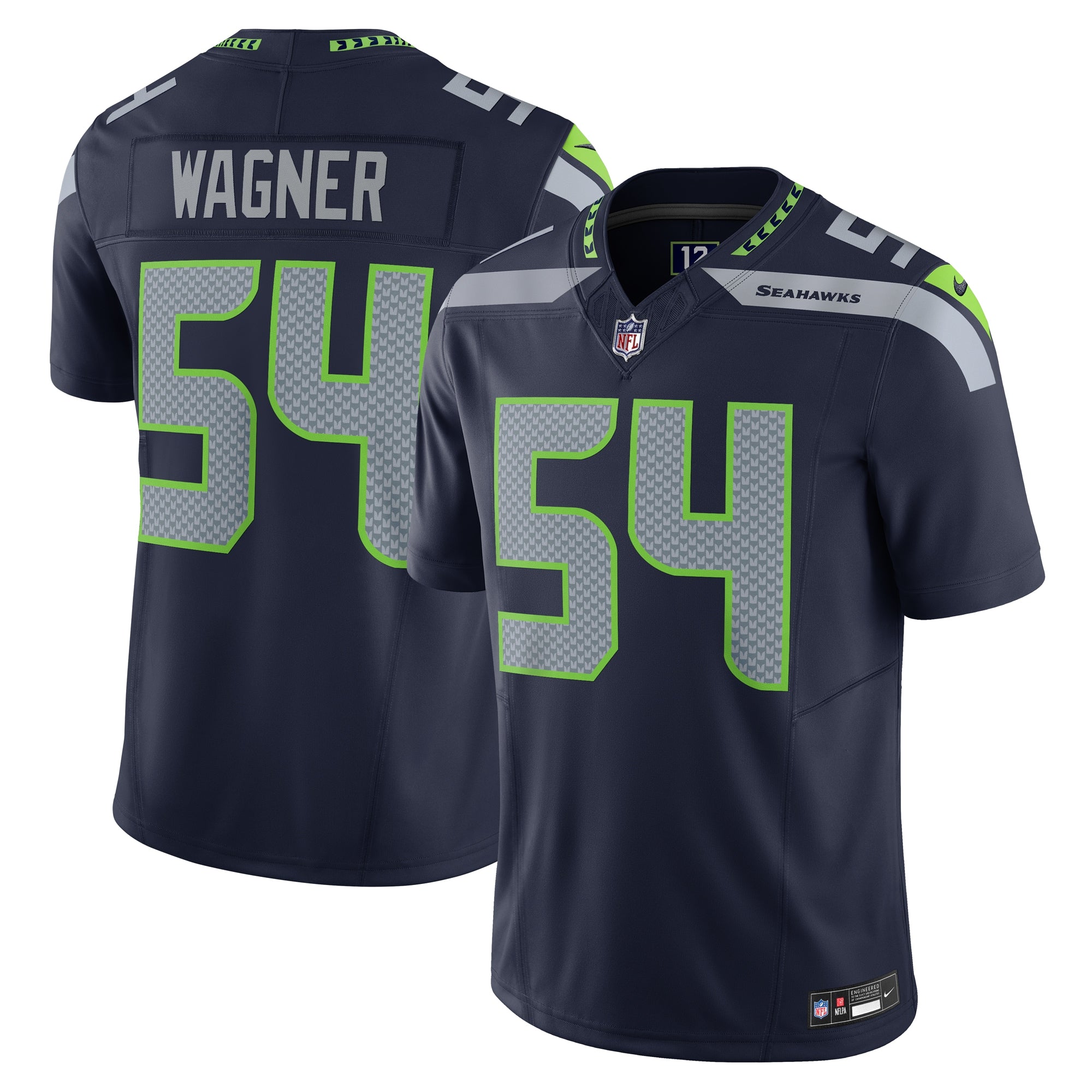 Bobby Wagner Seattle Seahawks Nike Vapor F.U.S.E. Limited Jersey - Royal/Navy - Image 5