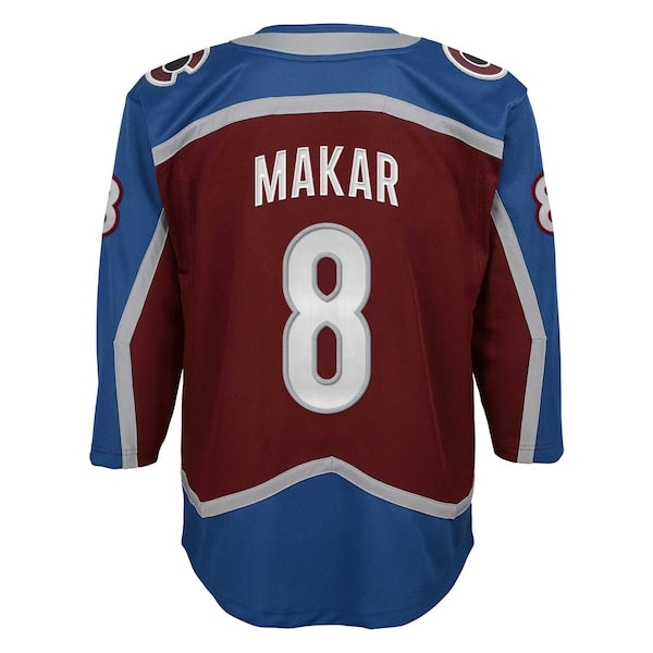 Cale Makar Colorado Avalanche Youth Home Premier?Player Jersey - Burgundy - Image 3