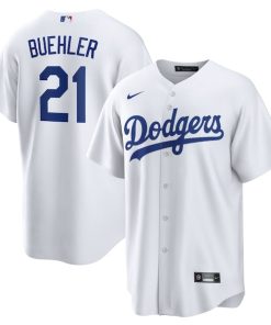 Walker Buehler Los Angeles Dodgers Nike Home Replica Player Jersey - White