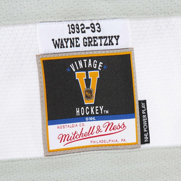 Wayne Gretzky Los Angeles Kings 1992-93 Power Play Jersey - Black - Image 8