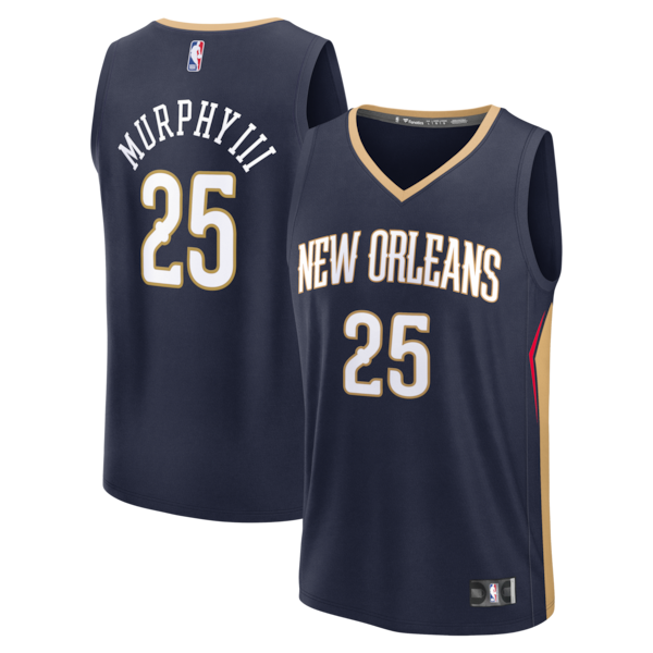 Trey Murphy III New Orleans Pelicans Fast Break Replica Jersey - Navy - Icon Edition