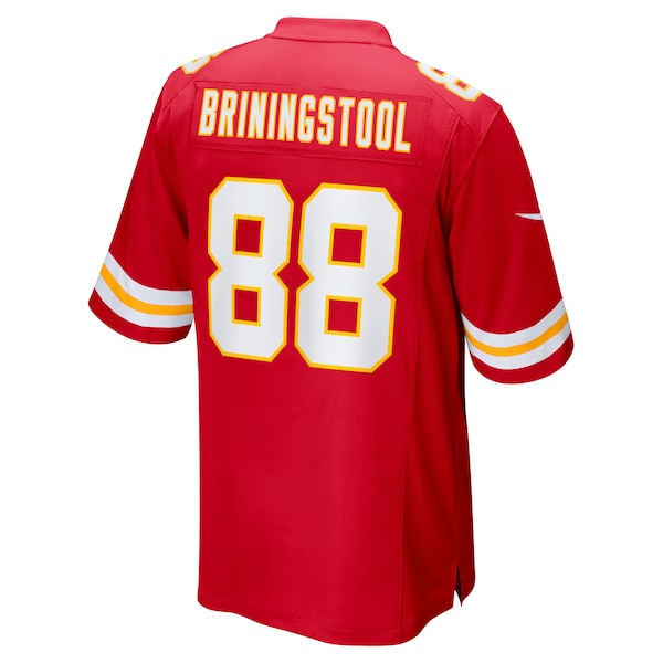 Jake Briningstool Kansas City Chiefs Nike Team Game Jersey - Red - Image 3