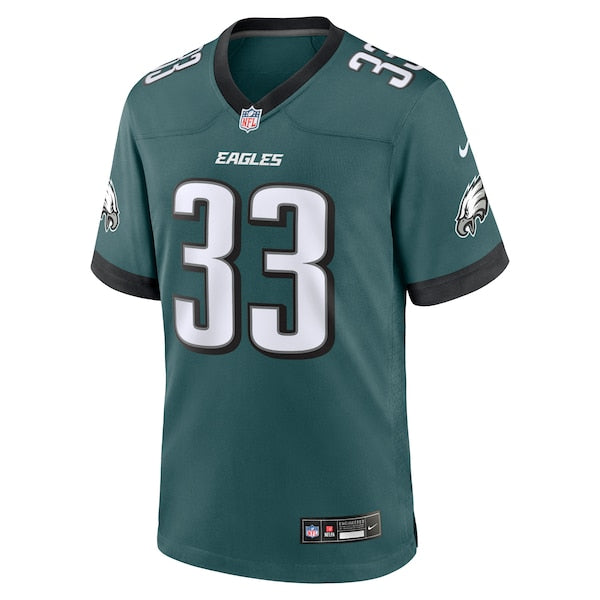 Cooper DeJean Philadelphia Eagles Nike 2024 NFL Draft Game Jersey - Green - Image 2