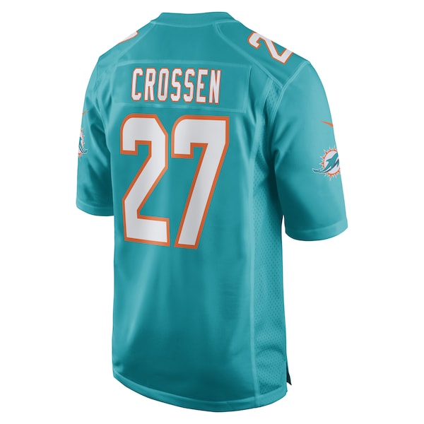 Keion Crossen Miami Dolphins Nike Game Player Jersey - Aqua - Image 3