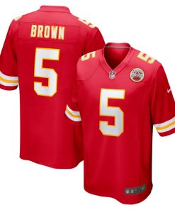 Marquise Brown Kansas City Chiefs Nike  Game Jersey -  Red