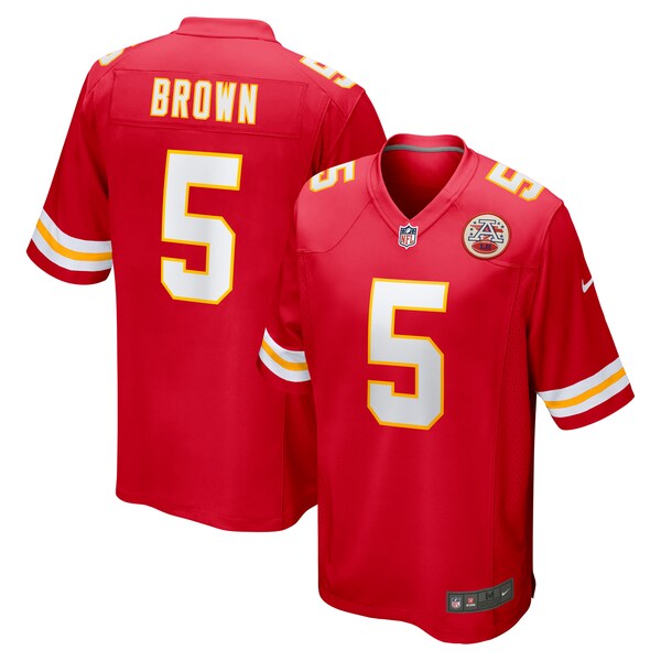 Marquise Brown Kansas City Chiefs Nike Game Jersey - Red