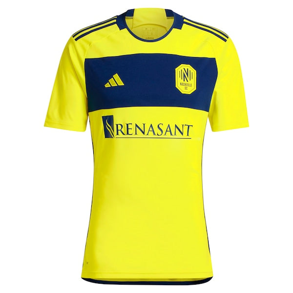 Tyler Boyd Nashville SC adidas 2024 The 615 Kit Replica Player Jersey - Yellow/Black - Image 4