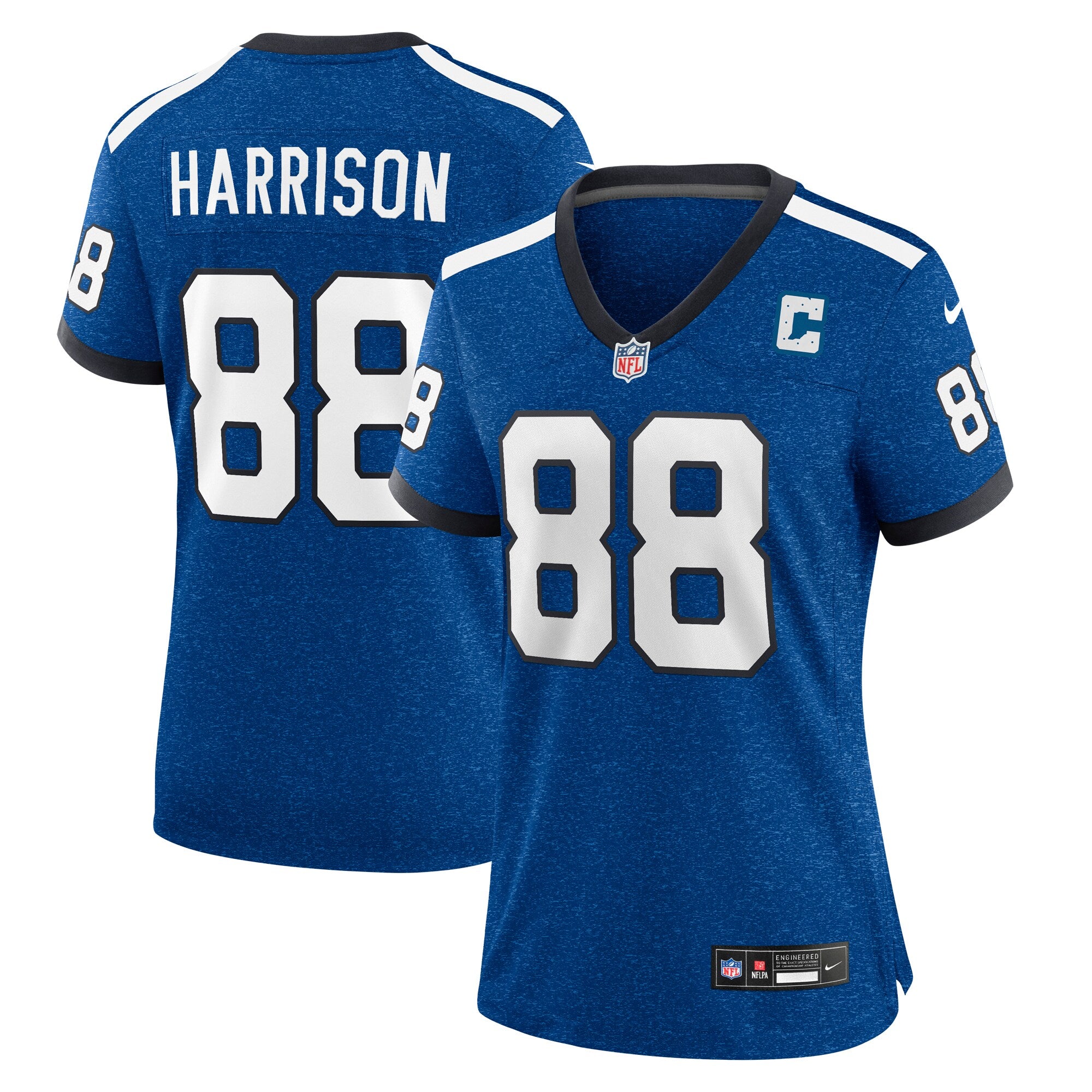 Marvin Harrison Indianapolis Colts Nike Women's Game Retired Player Jersey - Royal/Blue - Image 5