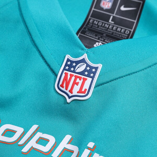Cam Brown Miami Dolphins Nike Game Jersey - Aqua - Image 4