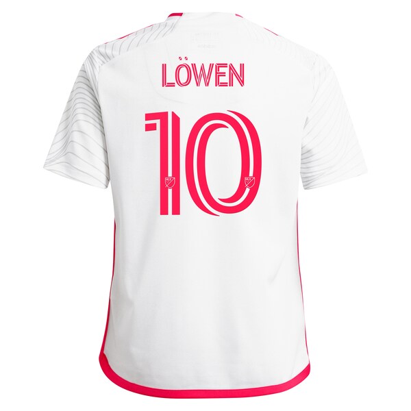 Eduard L?wen St. Louis City SC adidas Youth 2024 The Confluence Kit Replica Player Jersey - White - Image 5
