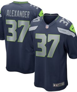 Shaun Alexander Seattle Seahawks Nike Game Retired Player Jersey - College Navy