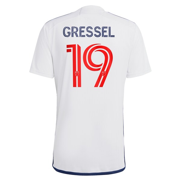 Julian Gressel Vancouver Whitecaps FC adidas 2024 Bloodlines Replica Player Jersey - White - Image 3