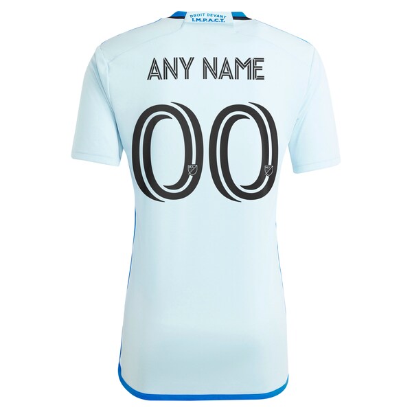 CF Montreal adidas 2024 La Main Replica Custom Jersey?ยจC Light Blue - Image 3