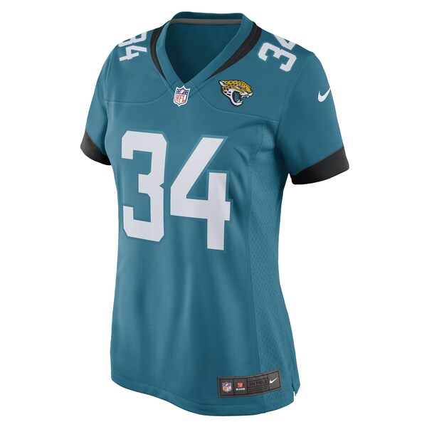 Gregory Junior Jacksonville Jaguars Nike Women's Game Player Jersey - Teal - Image 2