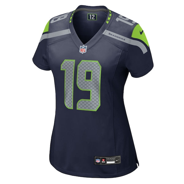 Jake Bobo Seattle Seahawks Nike Women's Team Game Jersey - College Navy/Navy - Image 3