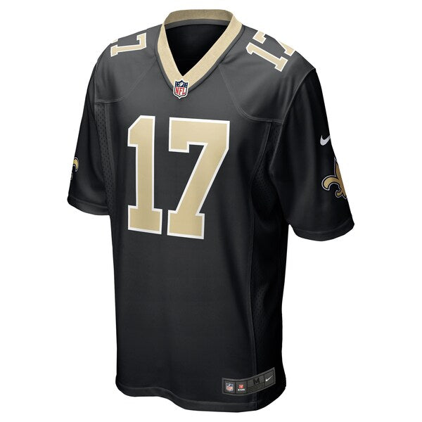 A.T. Perry New Orleans Saints Nike Team Game Jersey - Black - Image 2