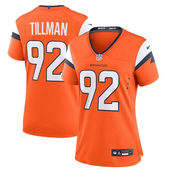 Dondrea Tillman Denver Broncos Nike Women's Team Game Jersey - Orange