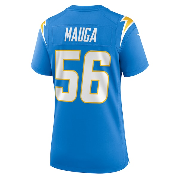 Kanai Mauga Los Angeles Chargers Nike Women's Team Game Jersey - Powder Blue - Image 3