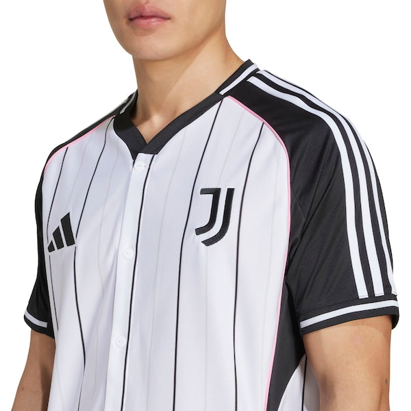 Juventus adidas US Pack Full-Button Baseball Jersey - White - Image 3