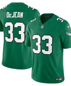 Cooper DeJean Philadelphia Eagles Nike Alternate 2  Vapor F.U.S.E. Limited Jersey - Kelly Green/Black/Green