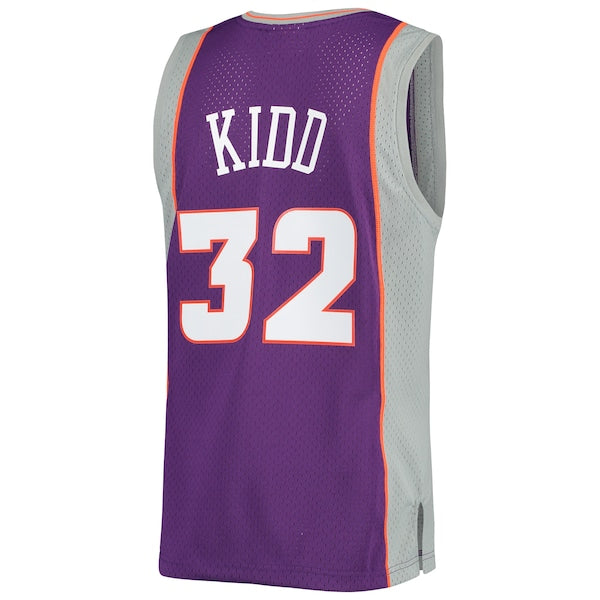 Jason Kidd Phoenix Suns 2001/02 Hardwood Classics Swingman Jersey - Purple - Image 3