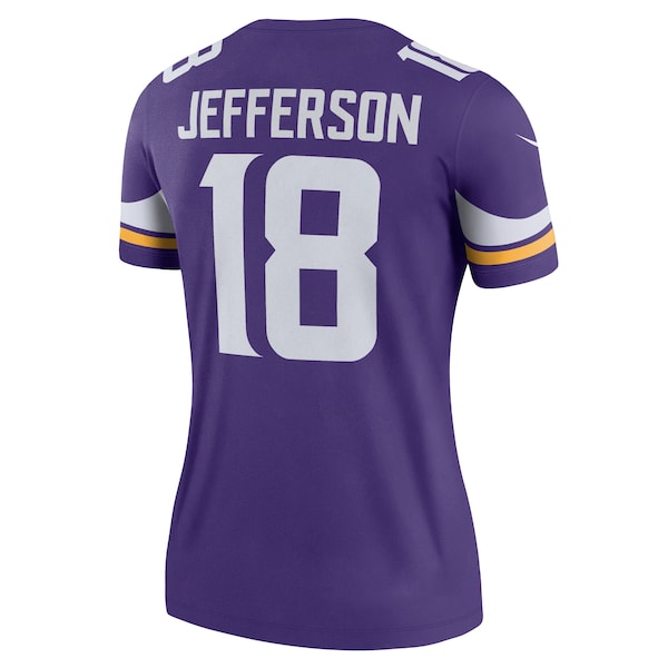 Justin Jefferson Minnesota Vikings Nike Women's Legend Jersey - Purple - Image 3