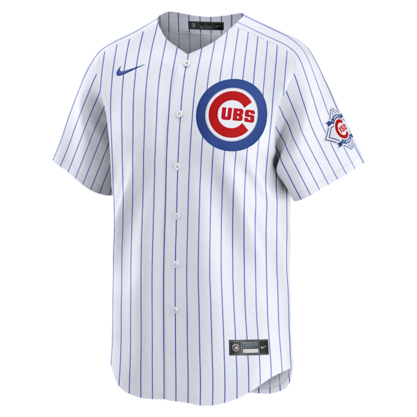 Pete Crow-Armstrong Chicago Cubs Nike 150th Anniversary Limited Jersey - White/Light Blue - Image 3