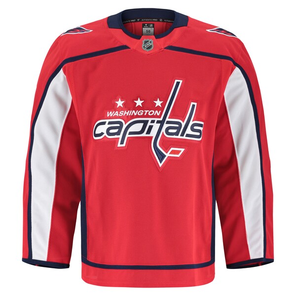 Washington Capitals Home Authentic Pro Jersey - Red - Image 2
