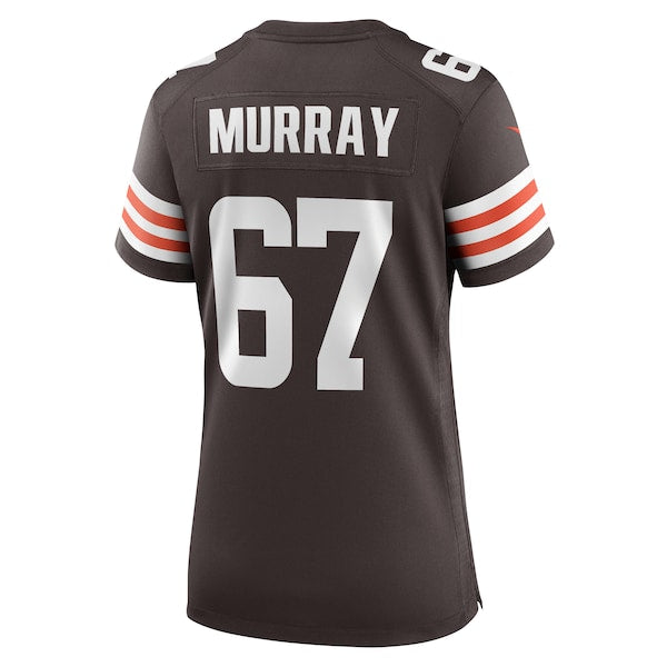 Justin Murray Cleveland Browns Nike Women's Team Game Jersey - Brown - Image 3
