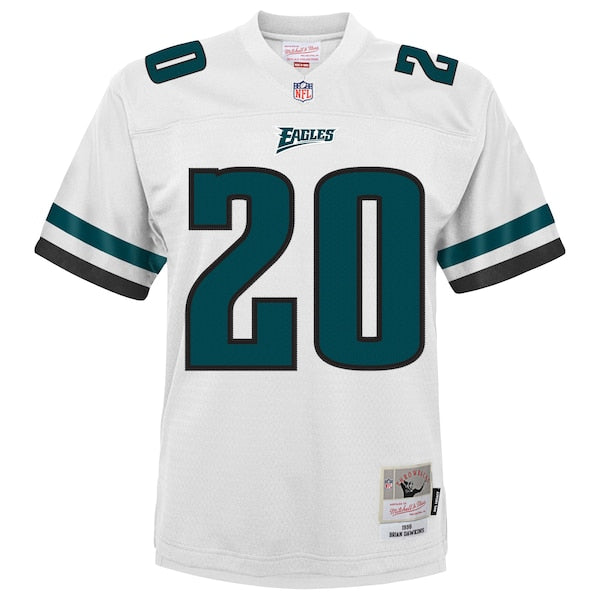 Brian Dawkins Philadelphia Eagles Youth 2004 Retired Player Legacy Jersey - White - Image 2